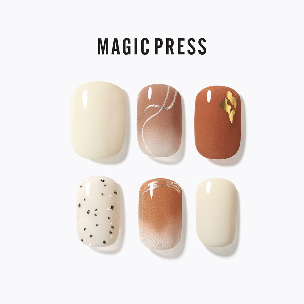 Magic Press 自助餐廳 美甲指甲貼片 (MDR3F005RR)