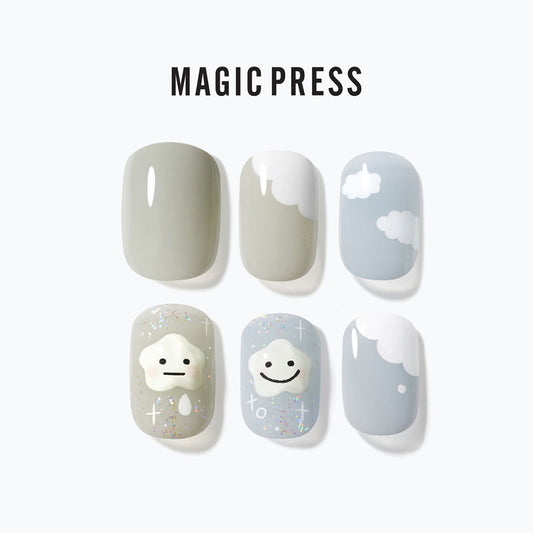 Magic Press 積雲 美甲指甲貼片 (MDR3F039RR)