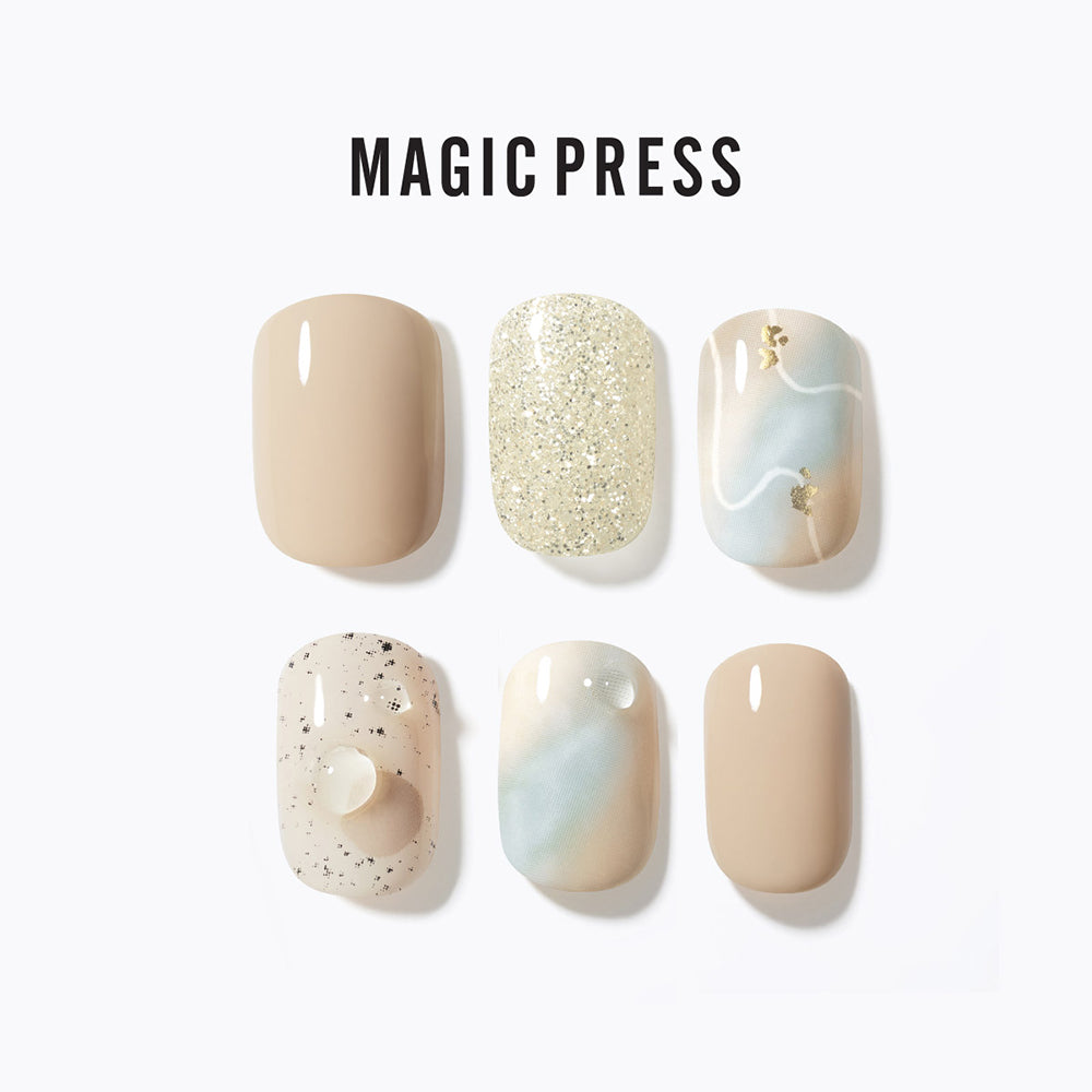 Magic Press 原始露水 美甲指甲貼片 (MDR3F009RR)