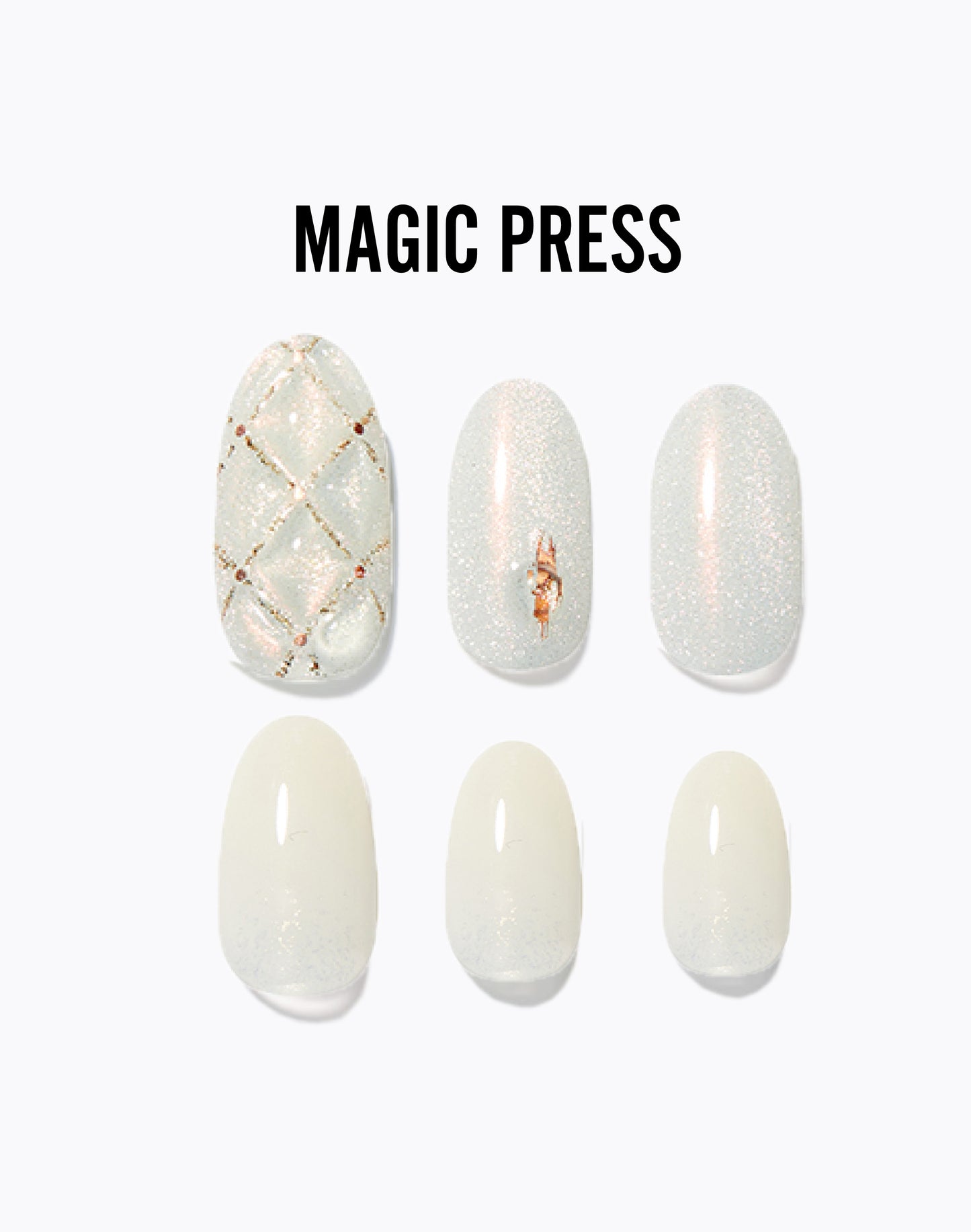 Magic Press 神秘絎縫 美甲指甲貼片 (MJP3W062PA)