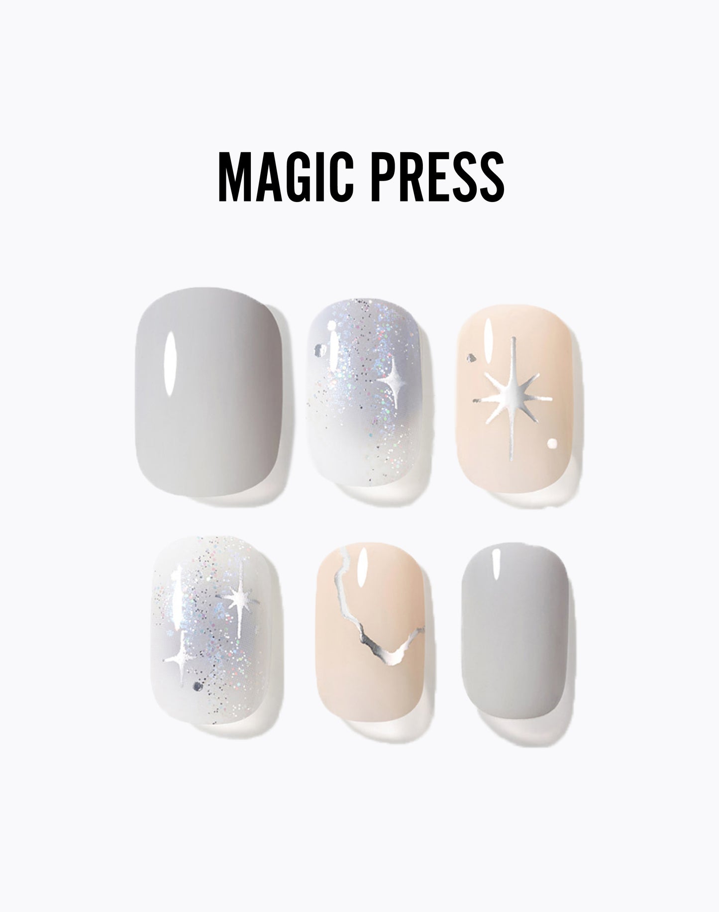 Magic Press 星際效應 美甲指甲貼片 (MDR3F045RR)